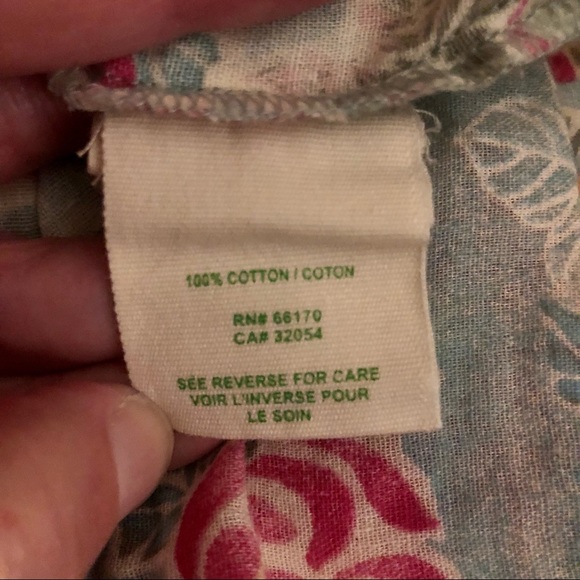 Free People Rare Blue Tunic with Pink Flowers Size S. - Picture 7 of 9